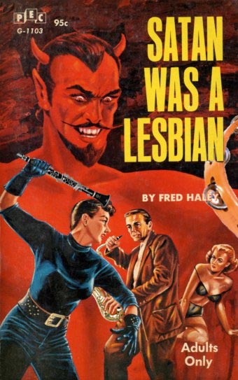 Satanic comic book