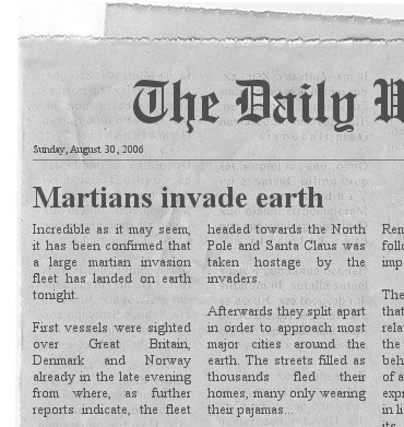 Preview newspaper