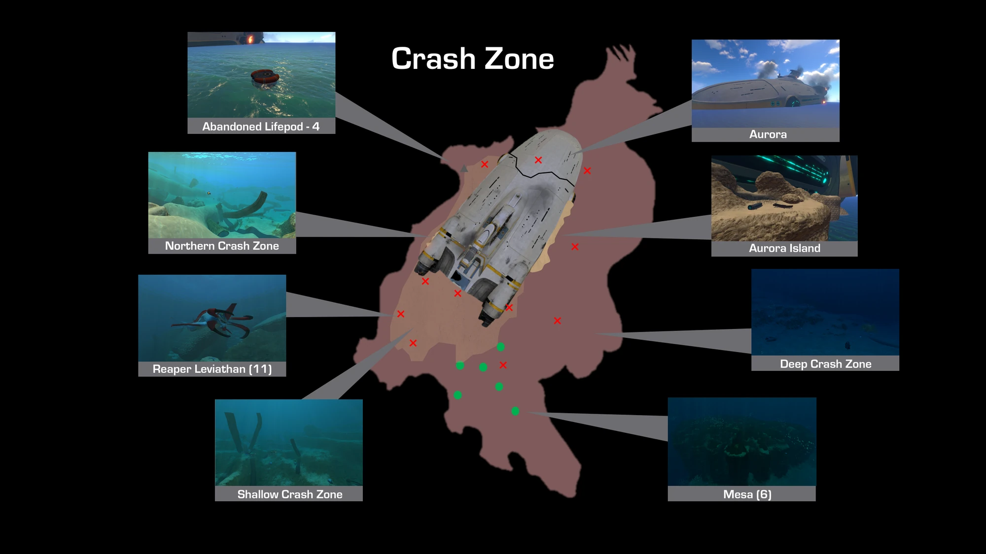 Image CrashZoneMap.png Subnautica Wiki FANDOM powered by Wikia