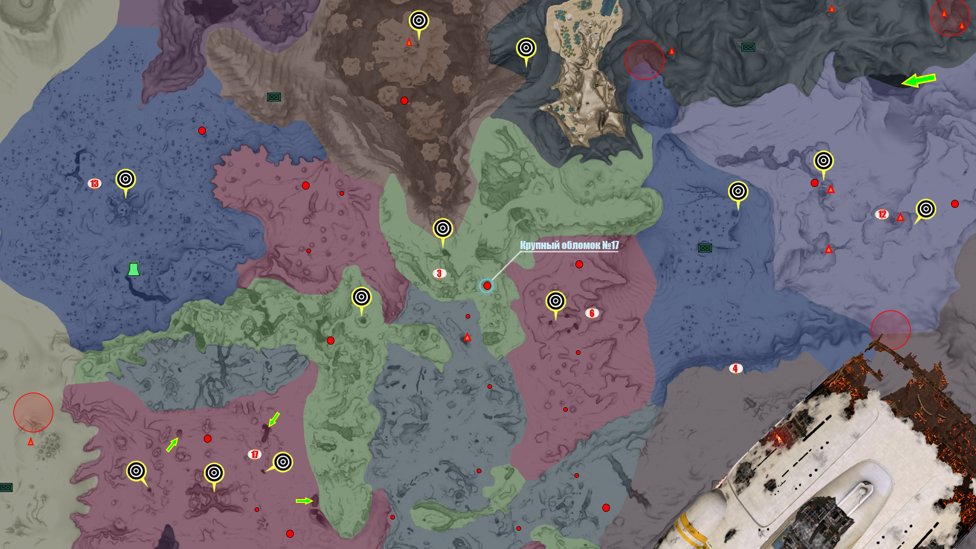 Subnautica Wreck Map 2025