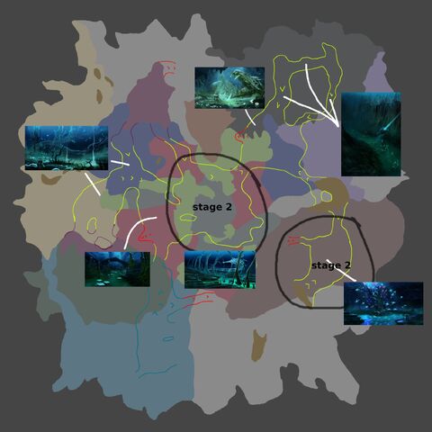 subnautica lost coordinates biome biomes lostriver teleport gebiete