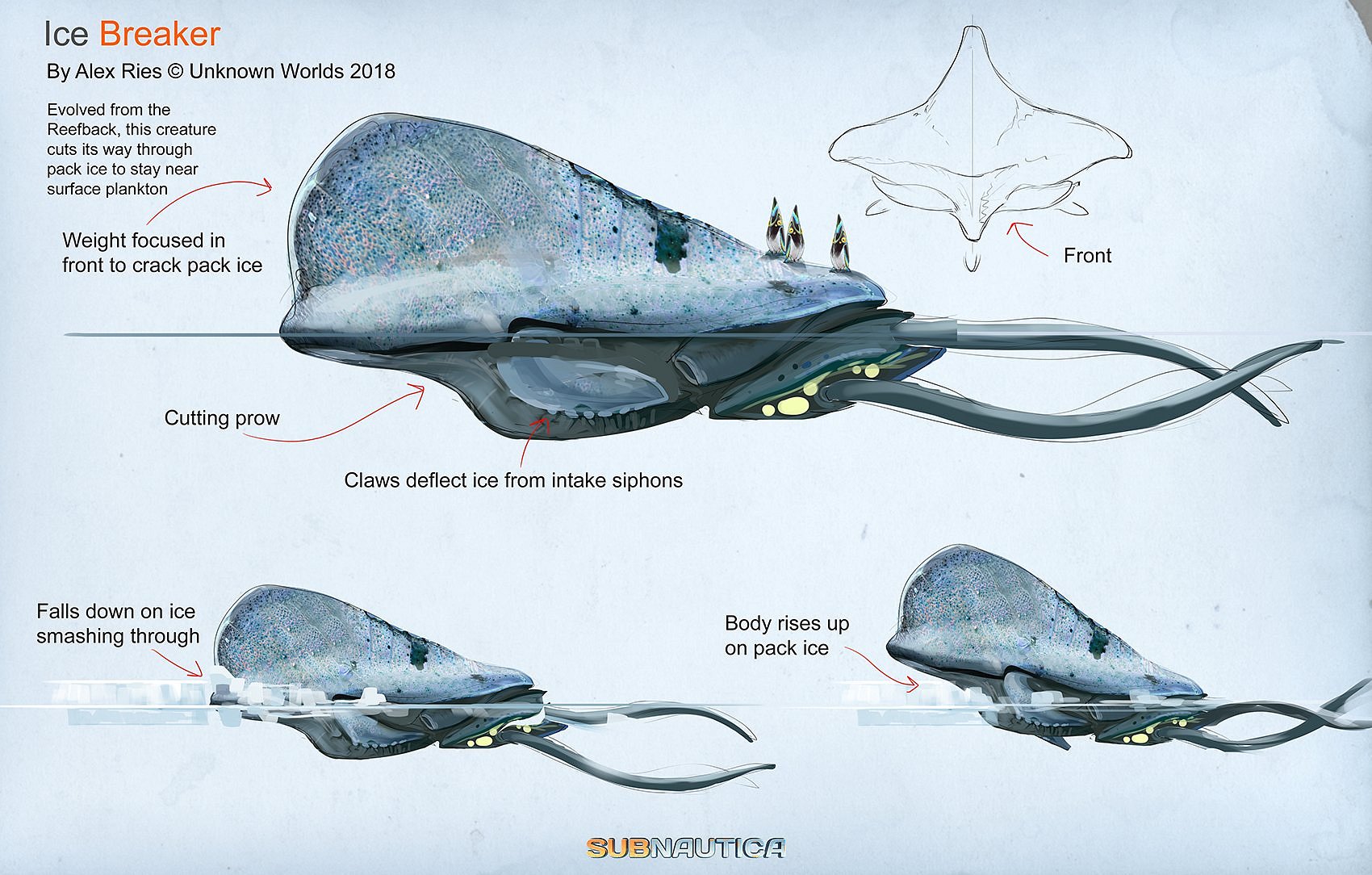 Subnautica консоль чертежи