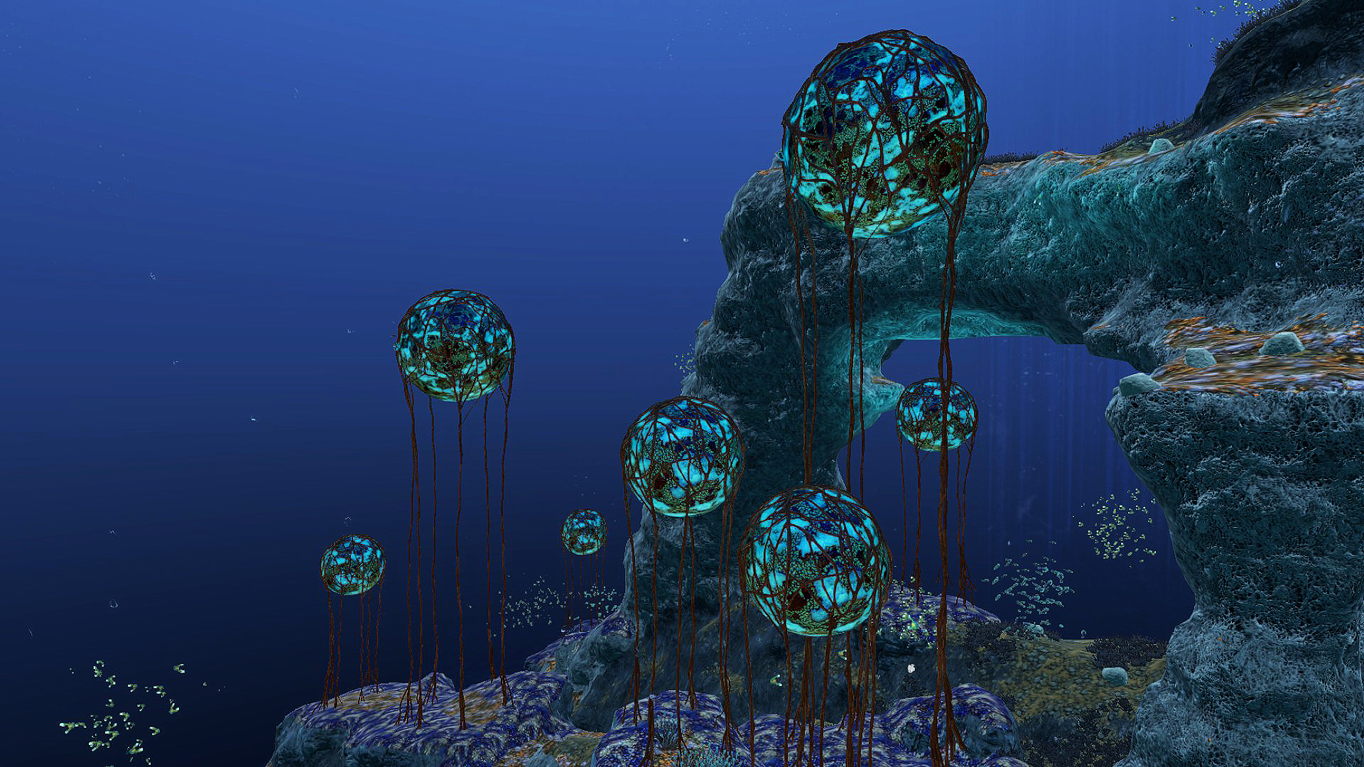 subnautica creatures in grand reef