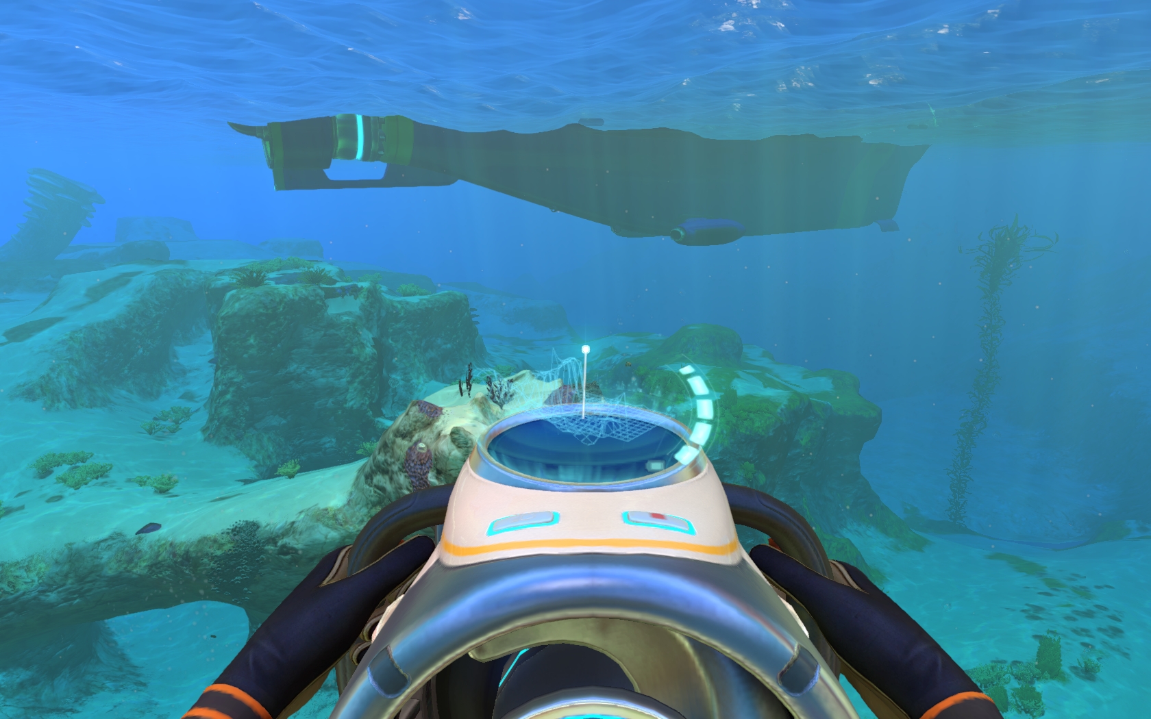 Subnautica сетчатое. Корабль Меркурий 2 сабнатика. Реджинальд сабнатика. Морской глайдер сабнатика.