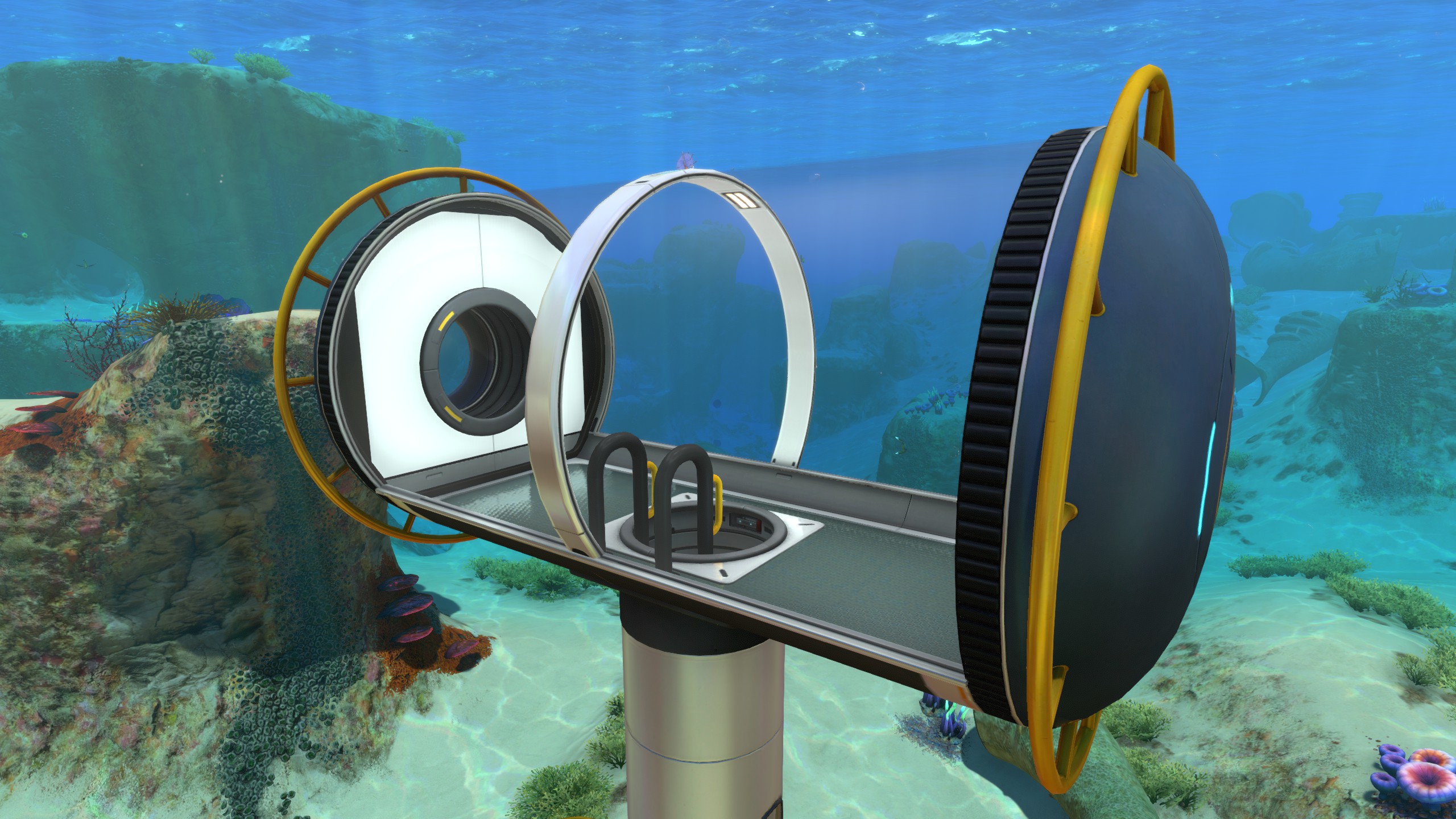 How to use vertical connector subnautica