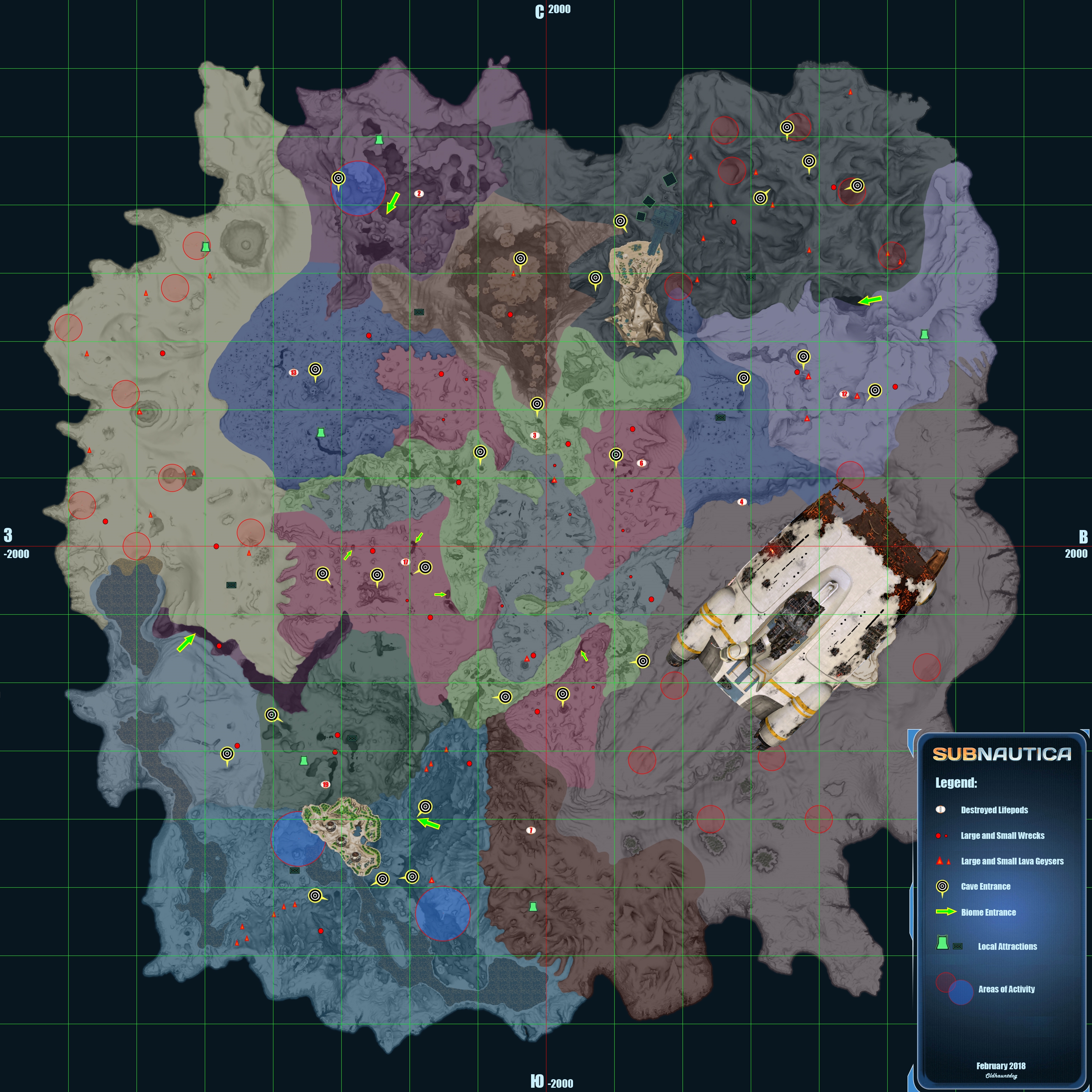 subnautica ps4 map