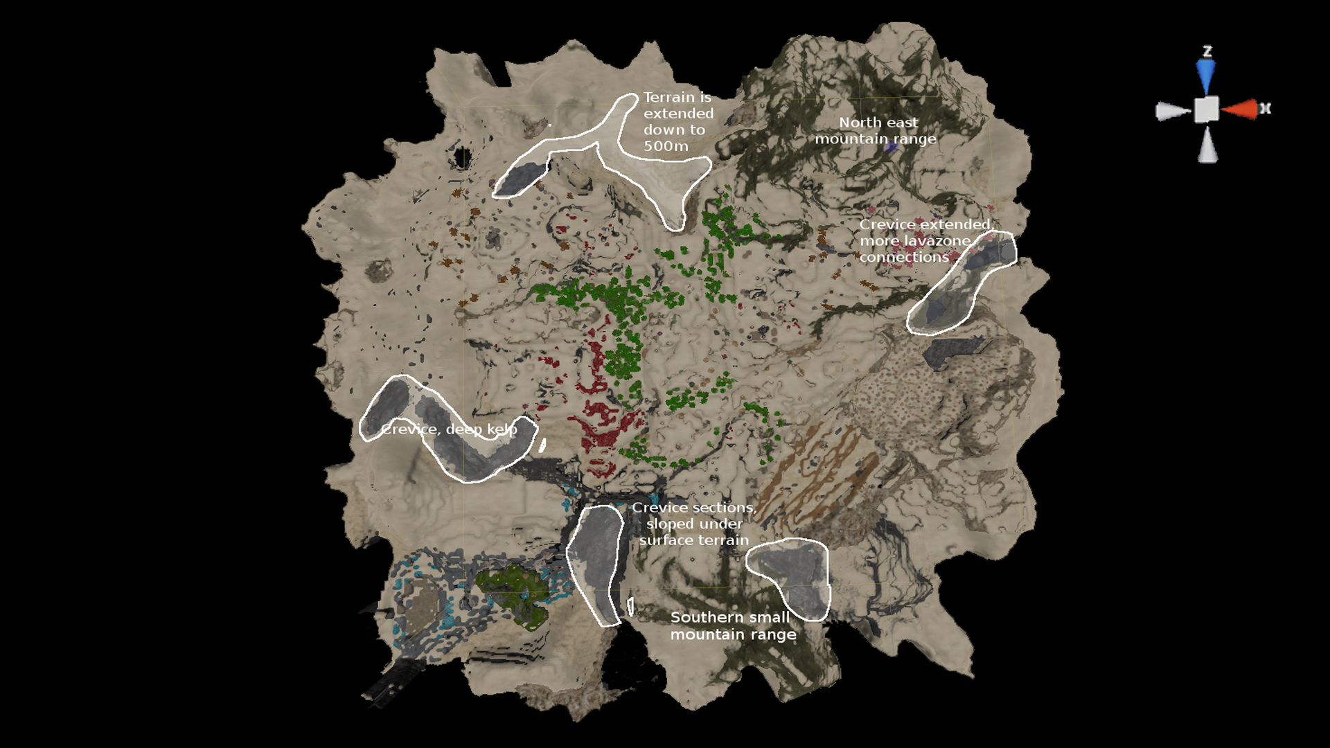 Редкий риф subnautica карта