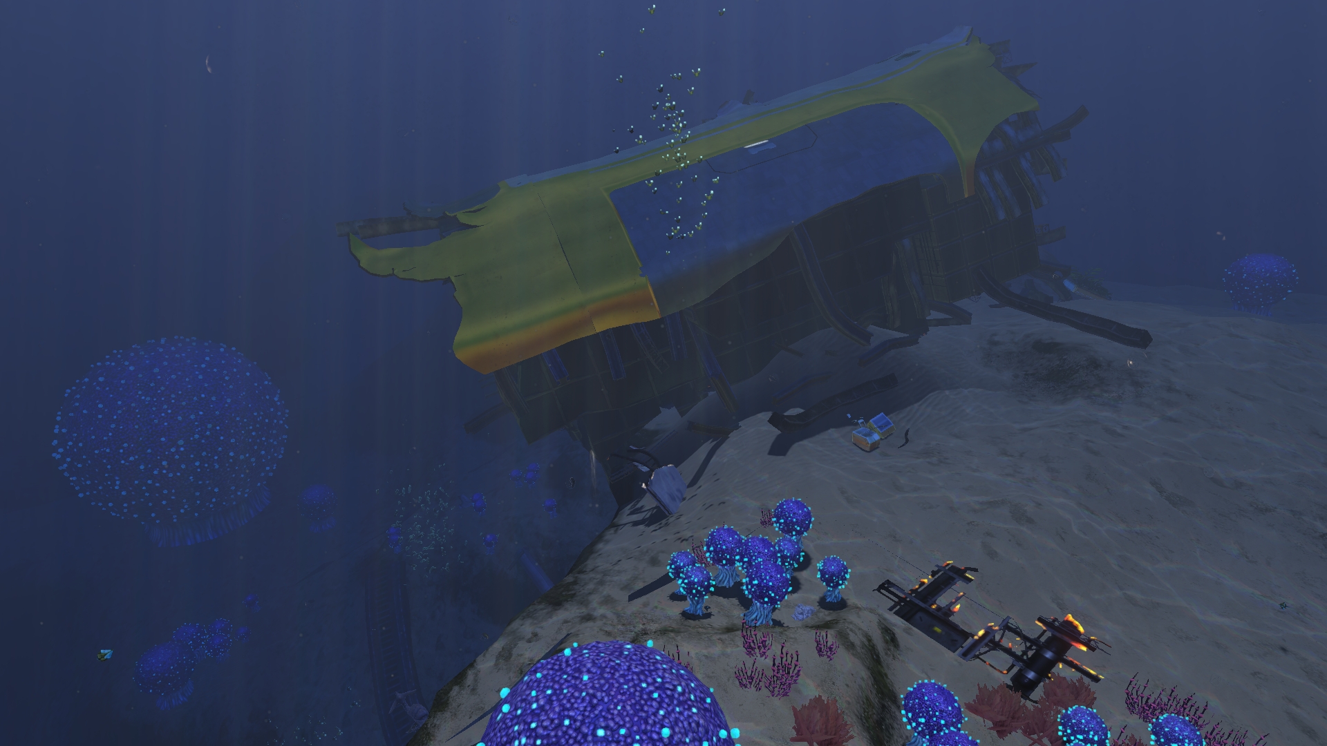 Карта жнецов subnautica