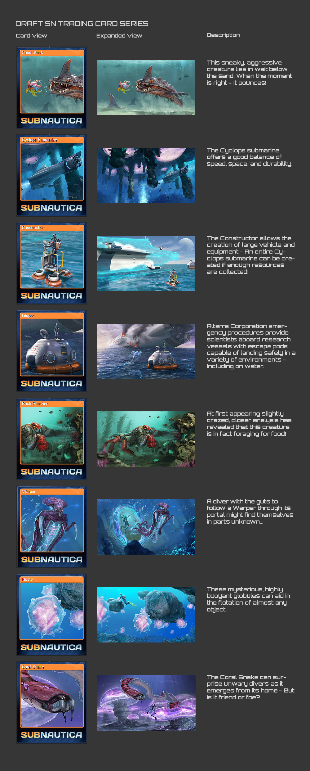 subnautica game trade subnautica game trade