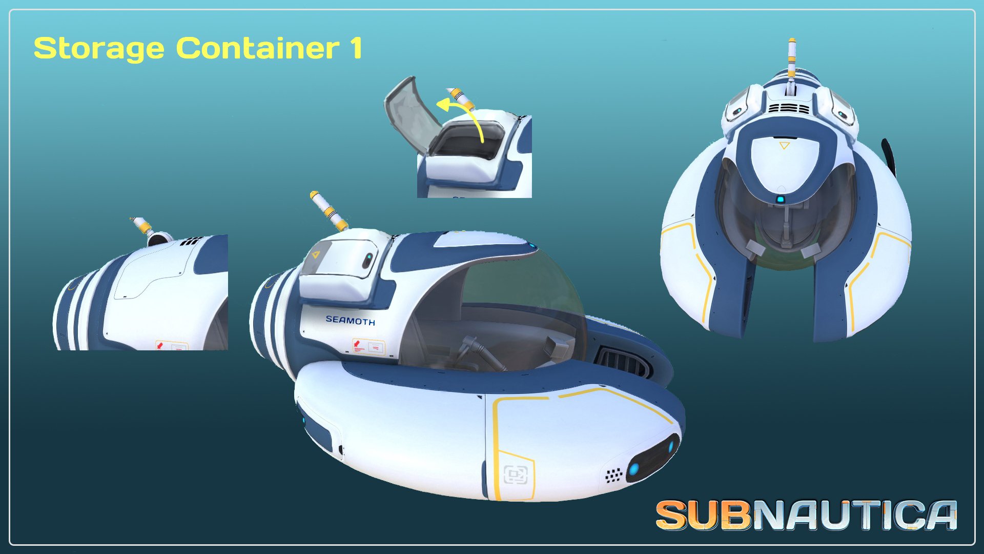 Subnautica Модификационная станция для улучшения снаряжения - YouTube