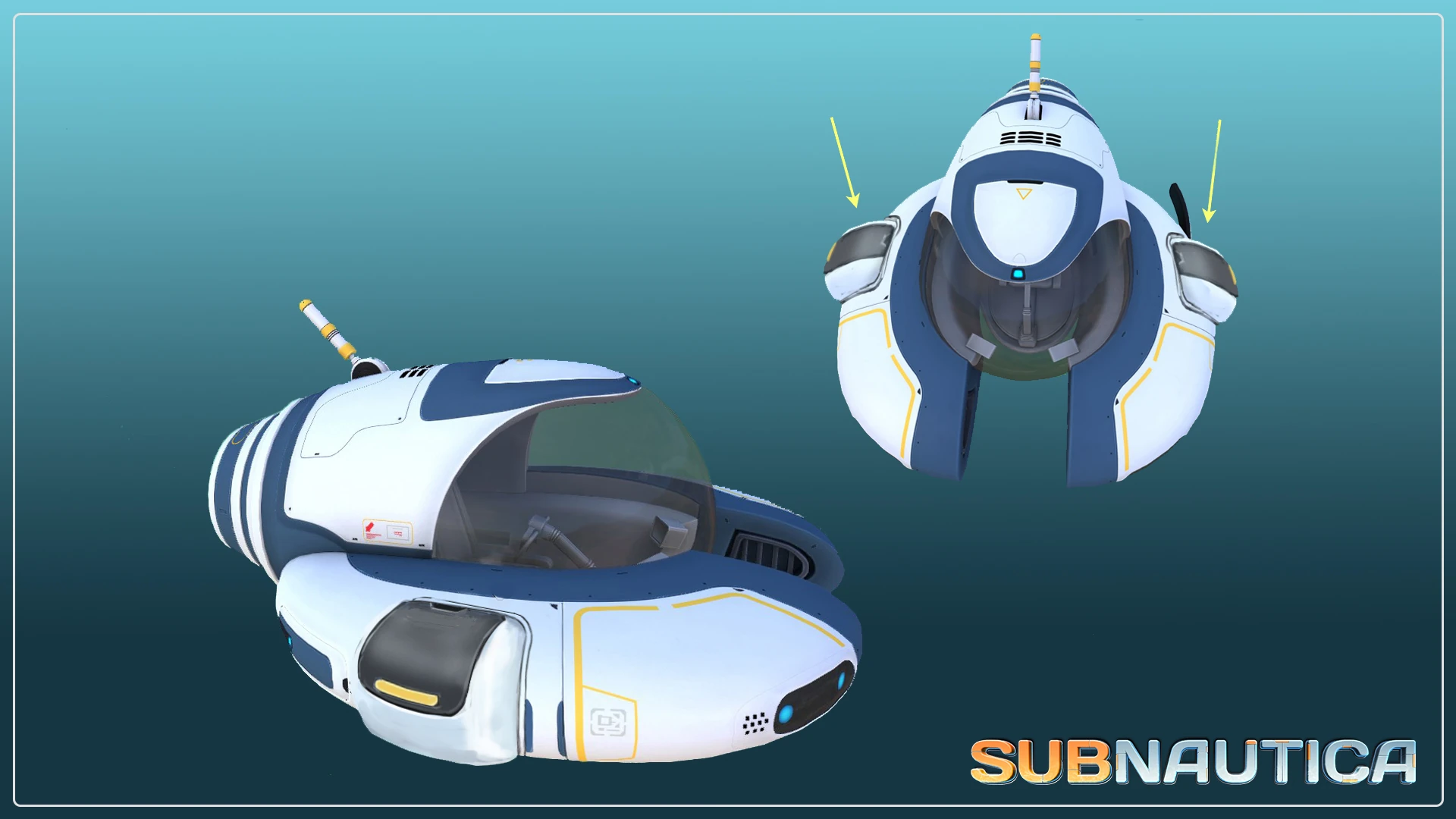 Морской глайдер subnautica чертежи