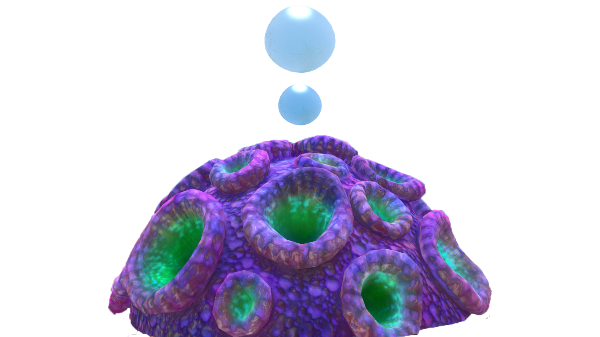 Образец коралловой трубы субнатика - 93 фото
