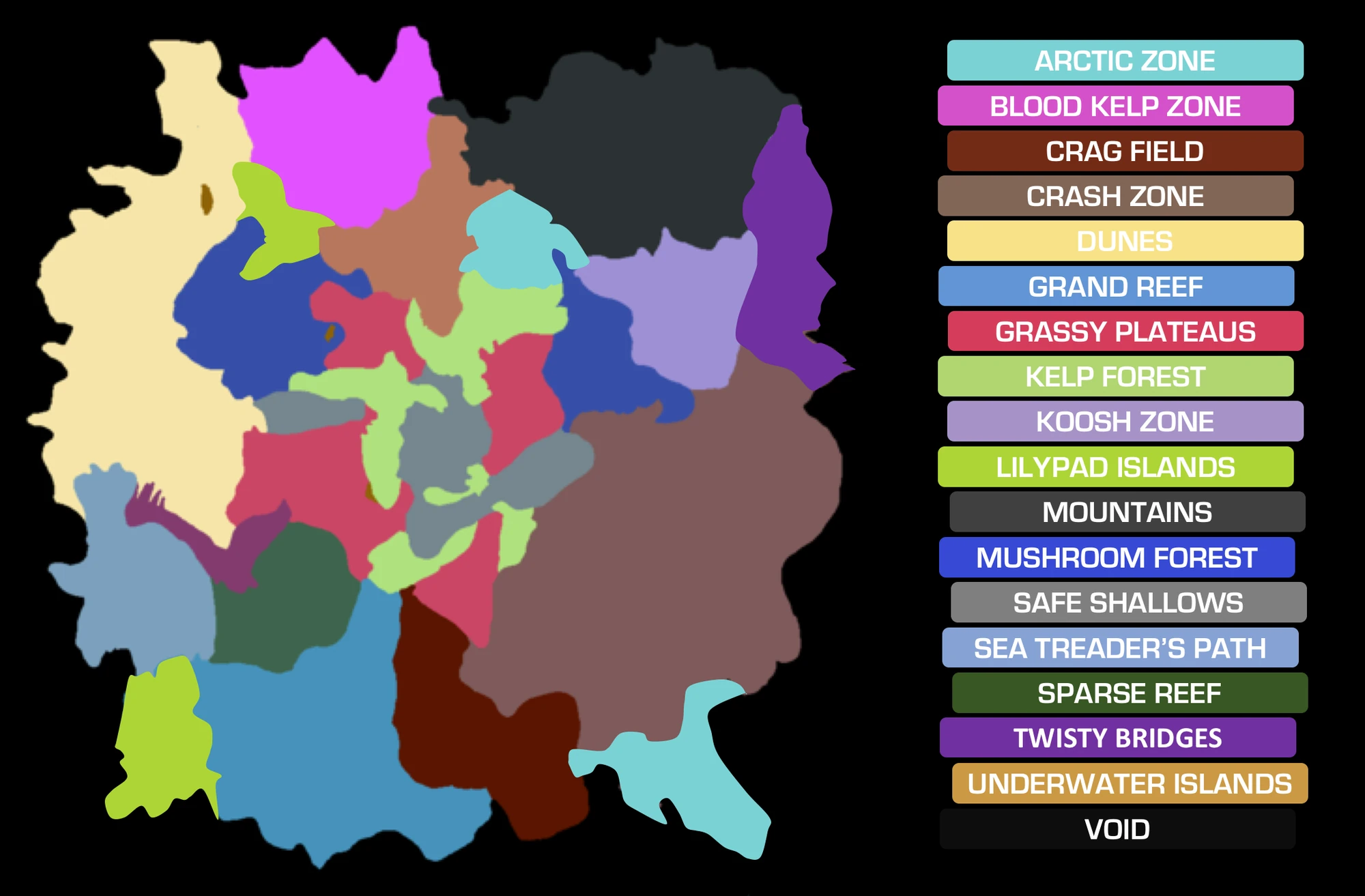 Subnautica карта мира на русском языке
