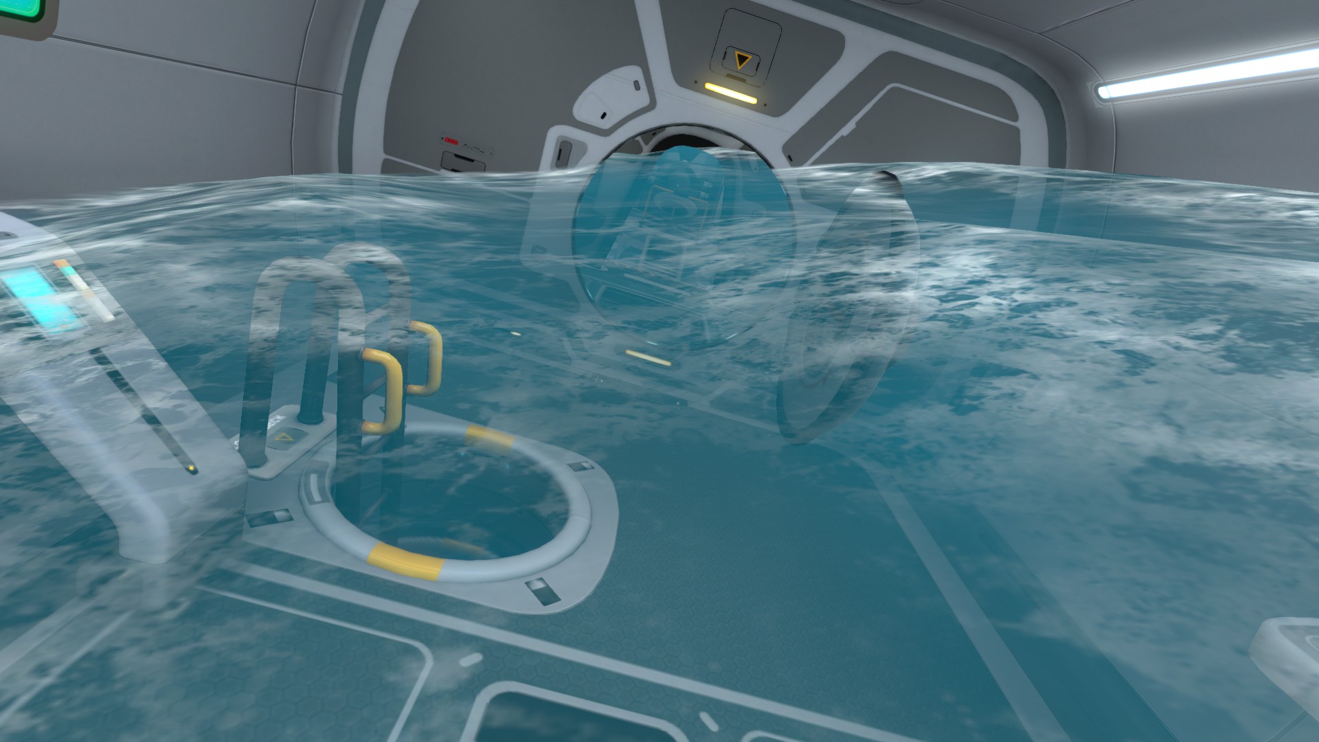 Фрагмент двигателя циклопа subnautica