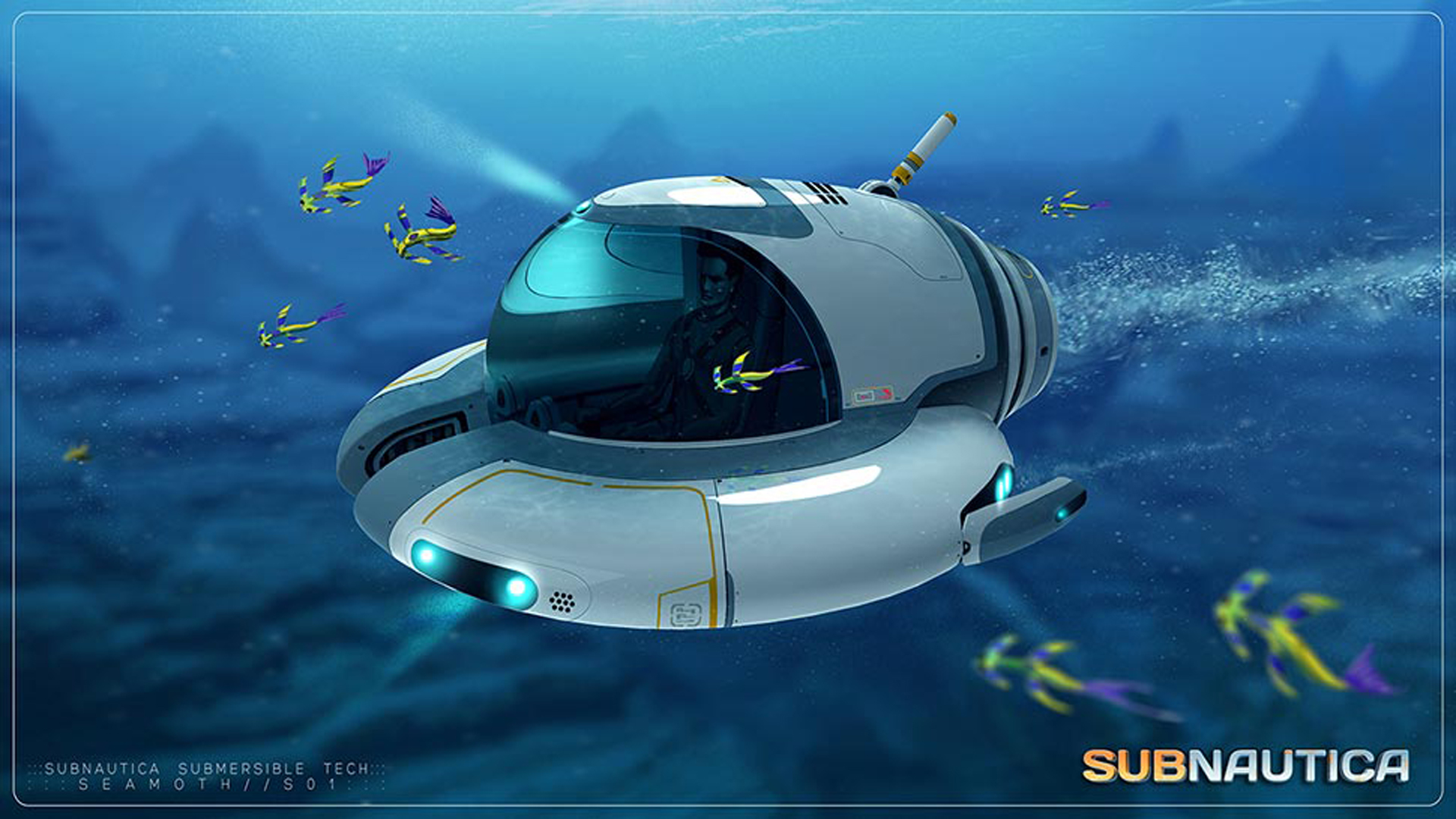 Чертеж глайдера subnautica