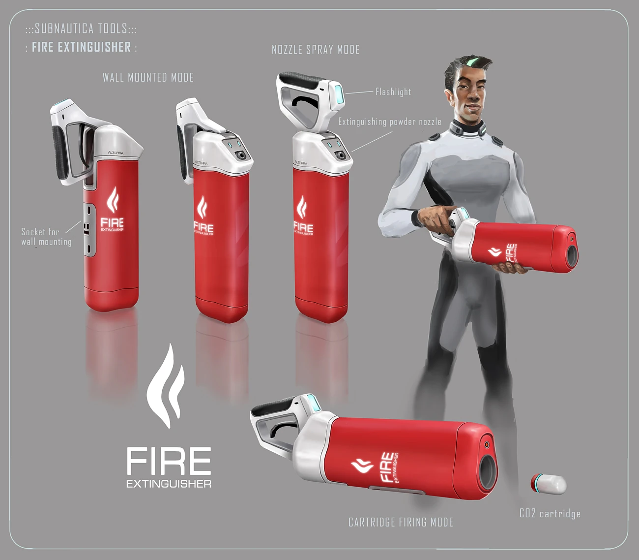 Image Tools FireExtinguisher LowRes.jpg Subnautica Wiki FANDOM