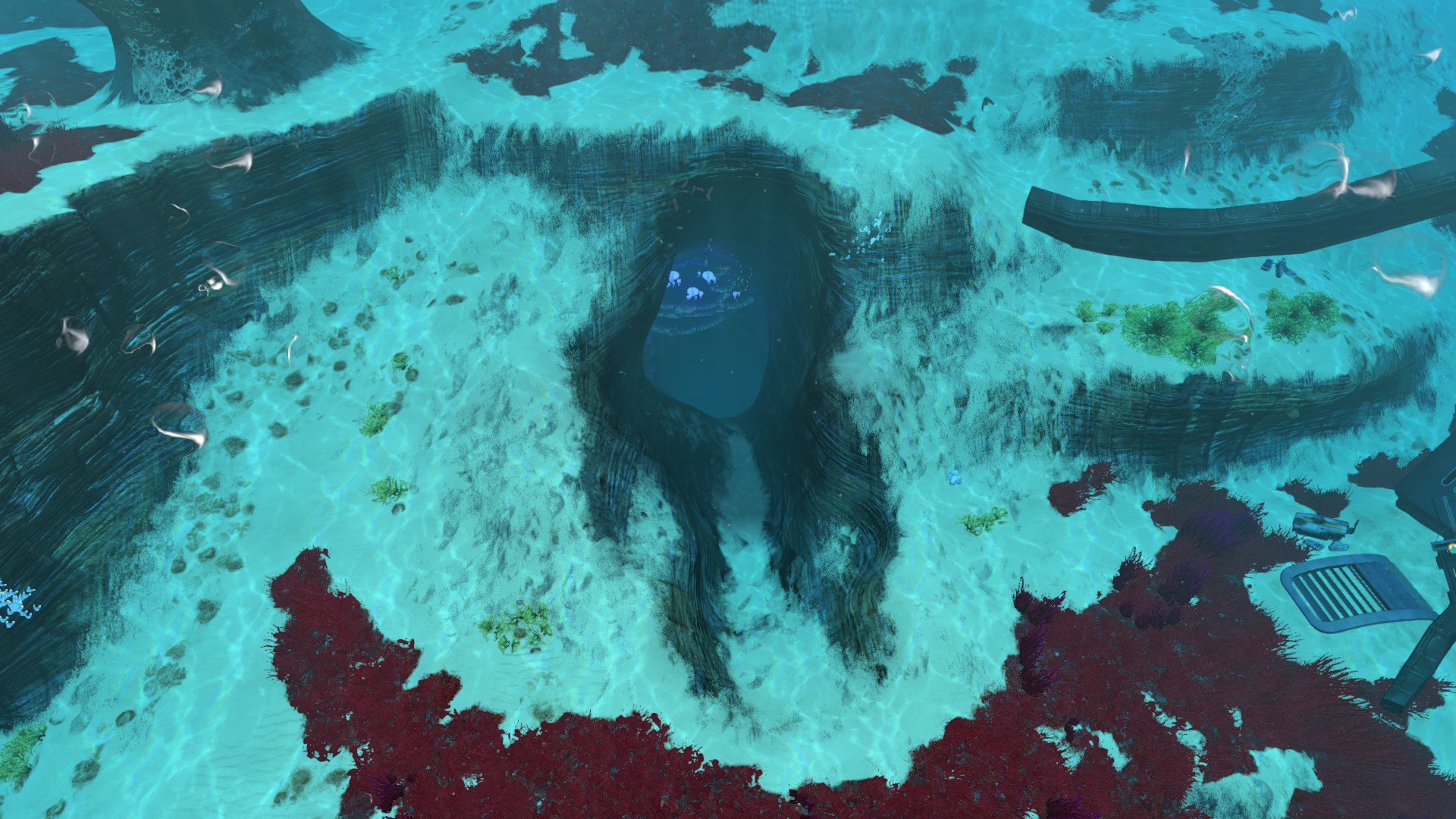 where are cyclops engine fragments in jelly shroom cave