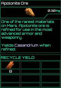 Apolonite Ore