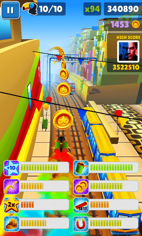 Subway Surfers Best Score Without Boards, Keys, Score Boosters, and  Headstarts! 