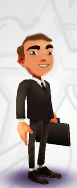 Featured image of post Frank Subway Surfers Face Reveal Frank wears a black suit black shoes and a bunny mask which covers his entire face