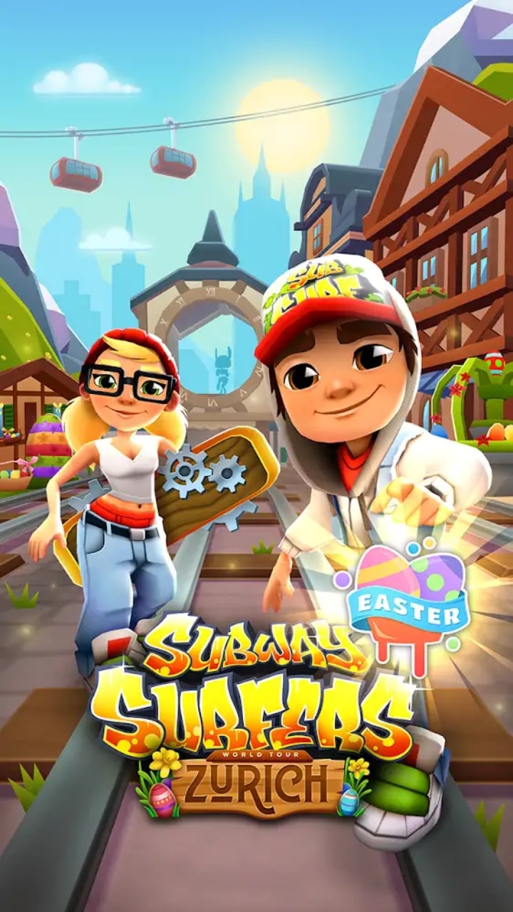 Игру взломка без реклам. Сабвей сёрф. Субвай Сурф. Subway Surfers Цюрих. Создатель игры сабвей серф.