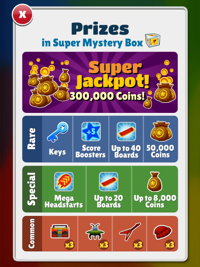 Super Mystery Box | Subway Surfers Wiki | FANDOM powered by Wikia