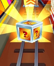 Super mystery box during run