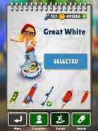 Tricky riding Great White