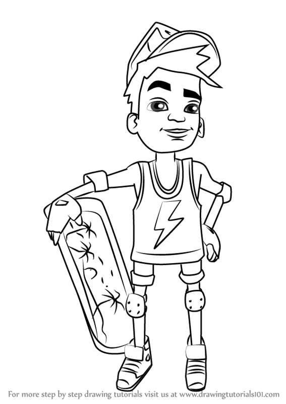 Free Printable Subway Surfers coloring page - Download, Print or Color  Online for Free