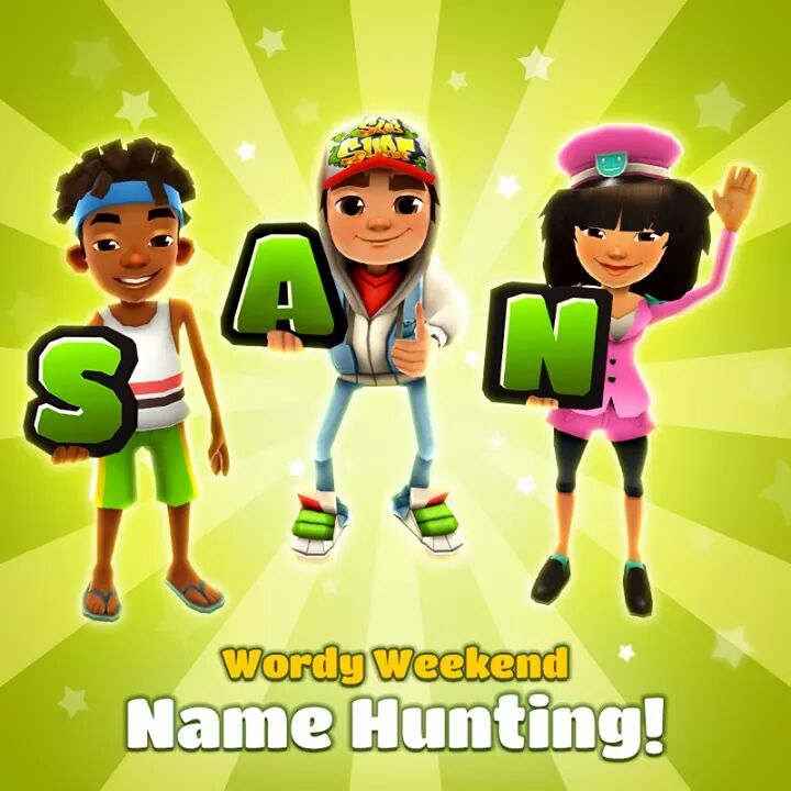 Subway Surfers  NAME HUNTING LUCY & DINO - HAVANA #6, World Tour 2018! by  Kiloo 