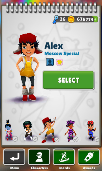 Image - Alex With a Outfit.jpg | Subway Surfers Wiki | FANDOM powered ...