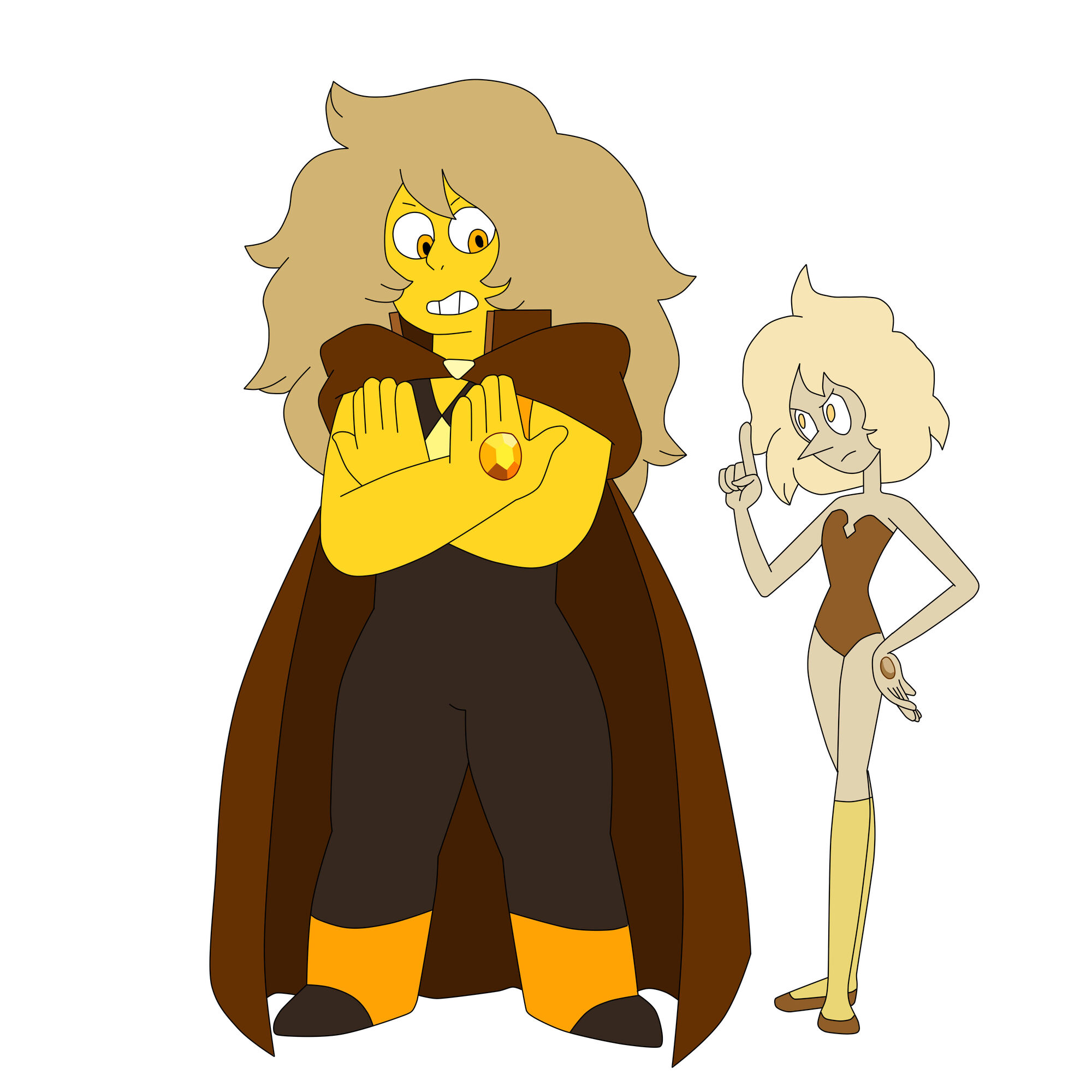 Image - Citrine and gold pearl.jpg | Steven Universe Fanon Wikia ...