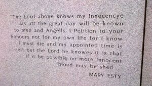 Maryeastey-statementathanging