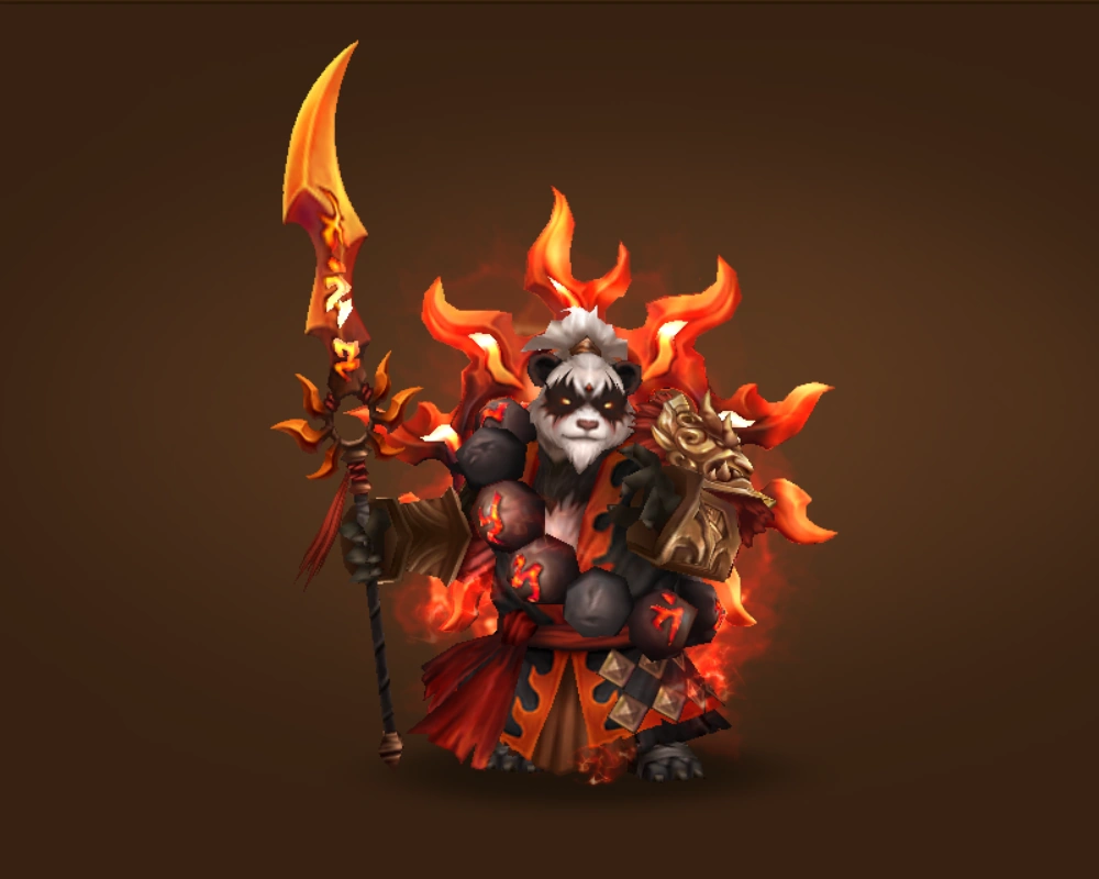 Fire Panda Warrior hereefiles