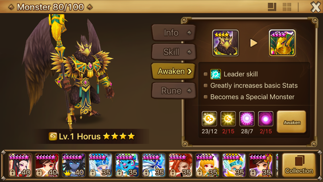 Image - Horus.png | Summoners War Sky Arena Wiki | FANDOM powered by Wikia