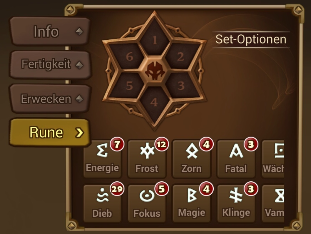 runen summoners war sky