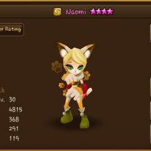 Martial Cat Wind Naomi Gallery And Trivia Summoners War Sky