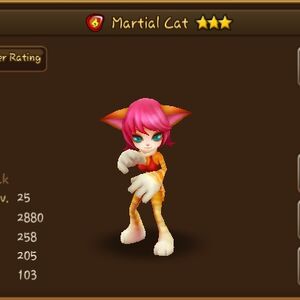 Martial Cat Fire Mei Gallery And Trivia Summoners War Sky