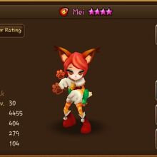 Martial Cat Fire Mei Gallery And Trivia Summoners War Sky
