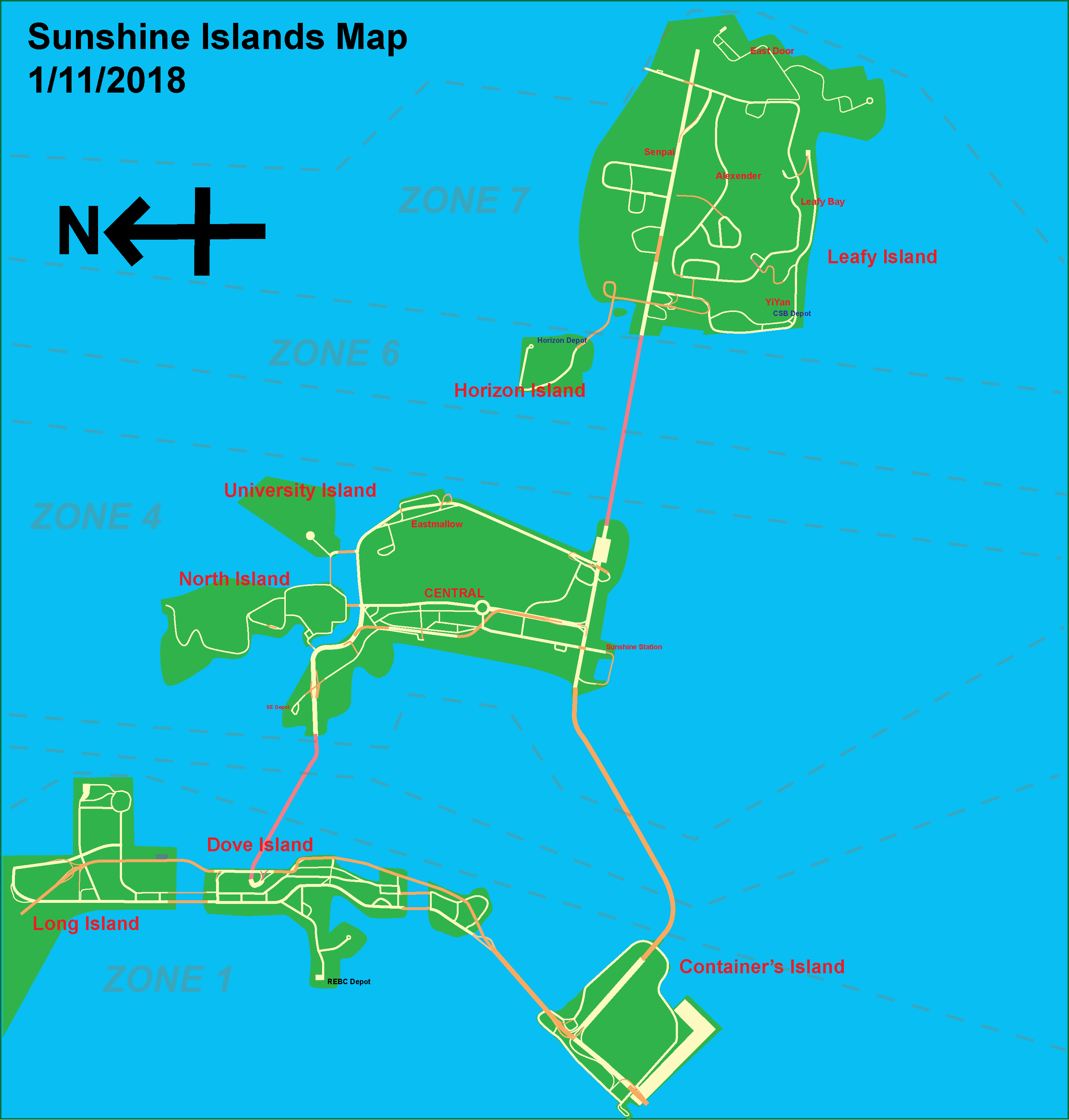 where is mario sunshine islands based