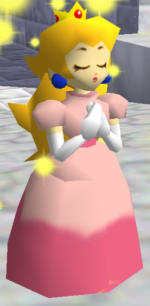 Image Peach N64 Ending 4png Super Mario 64 Official Wikia Fandom Powered By Wikia 7718