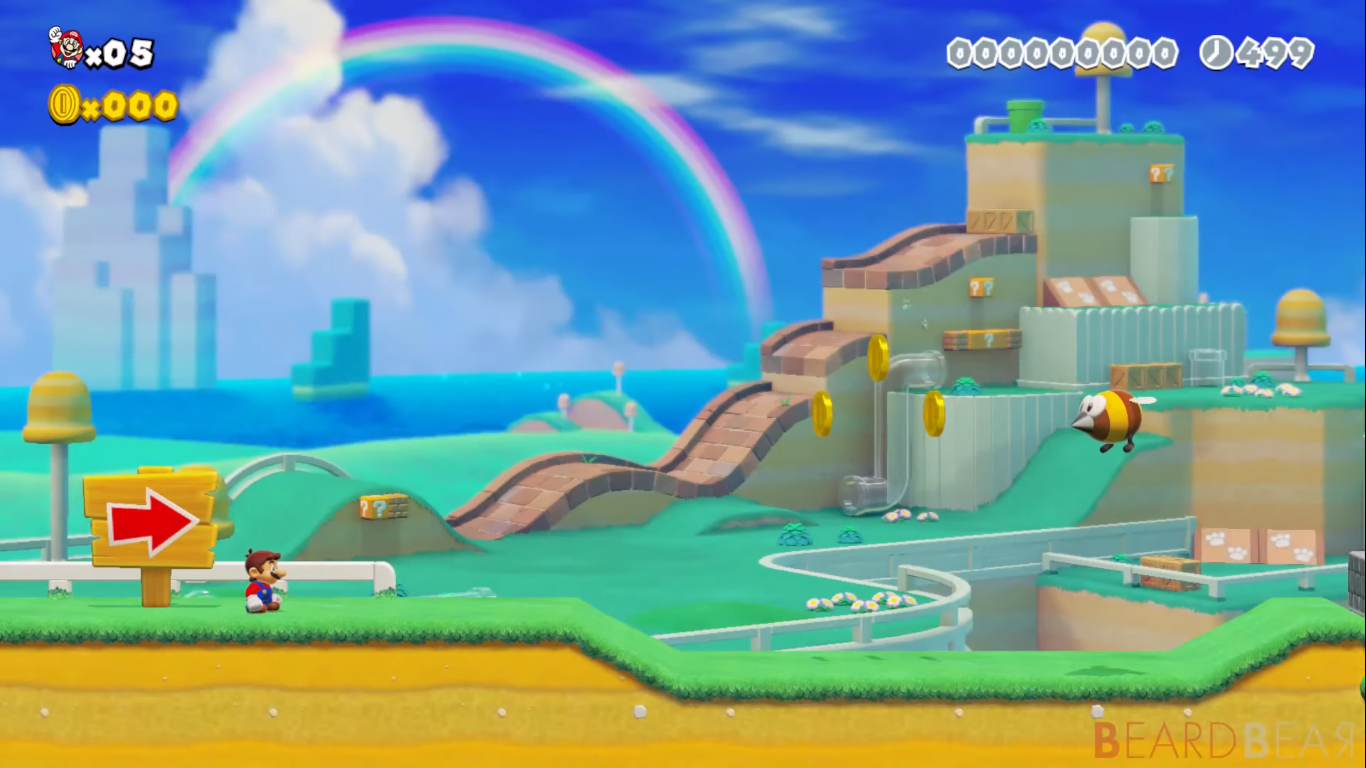 super mario 3d world mario maker 2