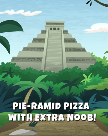 Pie Ramid Pizza With Extra Noob Supernoobs Wiki Fandom