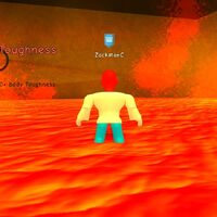 Volcano The Super Power Training Simulator Wiki Fandom - lava bath roblox super power training simulator wiki