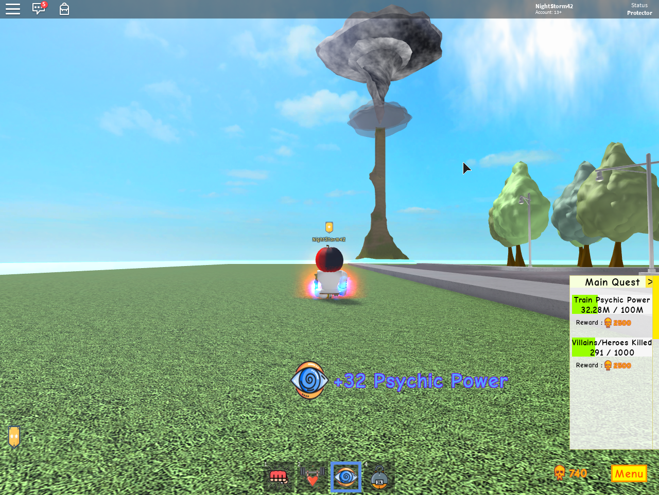 Psychic Power The Super Power Training Simulator Wiki Fandom - roblox super power training simulator all training spots