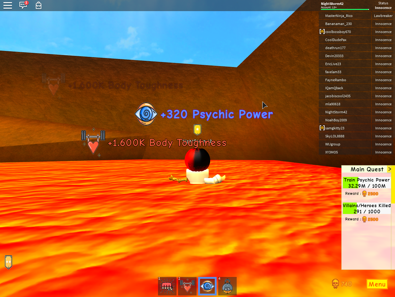 Body Toughness The Super Power Training Simulator Wiki Fandom - psychic power roblox