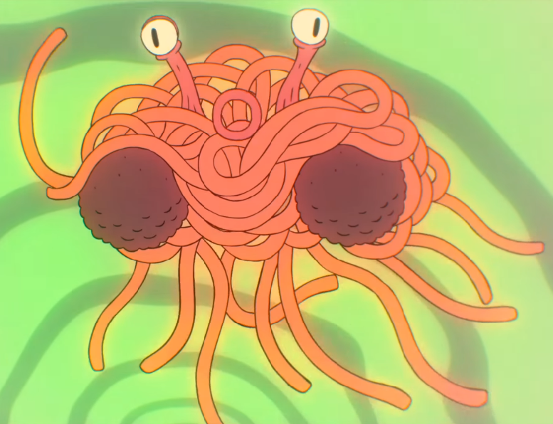 Flying spaghetti monster что это