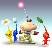 Pikmin and olimar