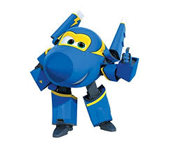 super wings blue plane