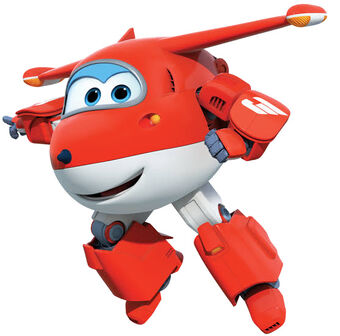 super wings red plane